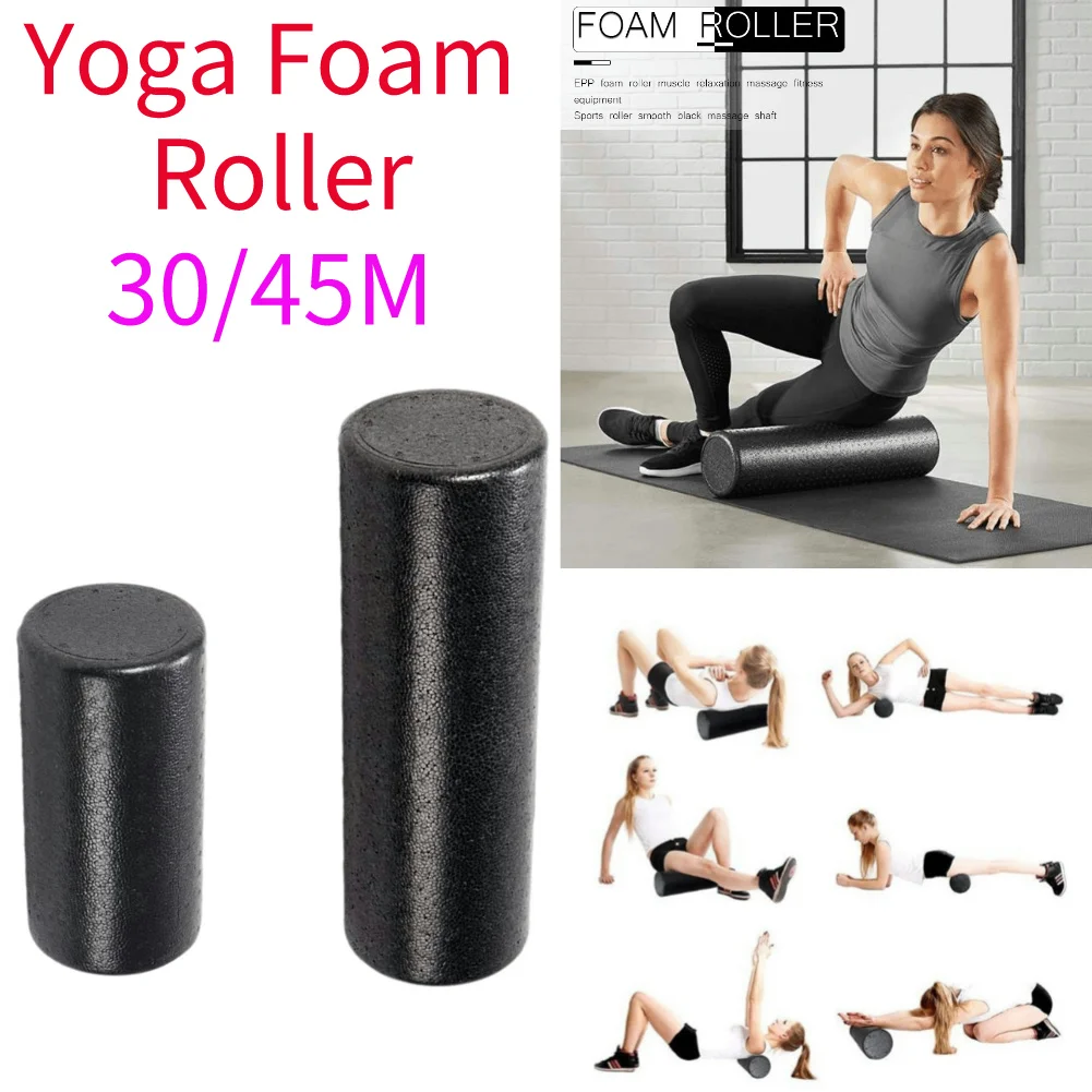 Pilates Yoga Roller - Yoga Pilates Foam Roller Massage Exercise