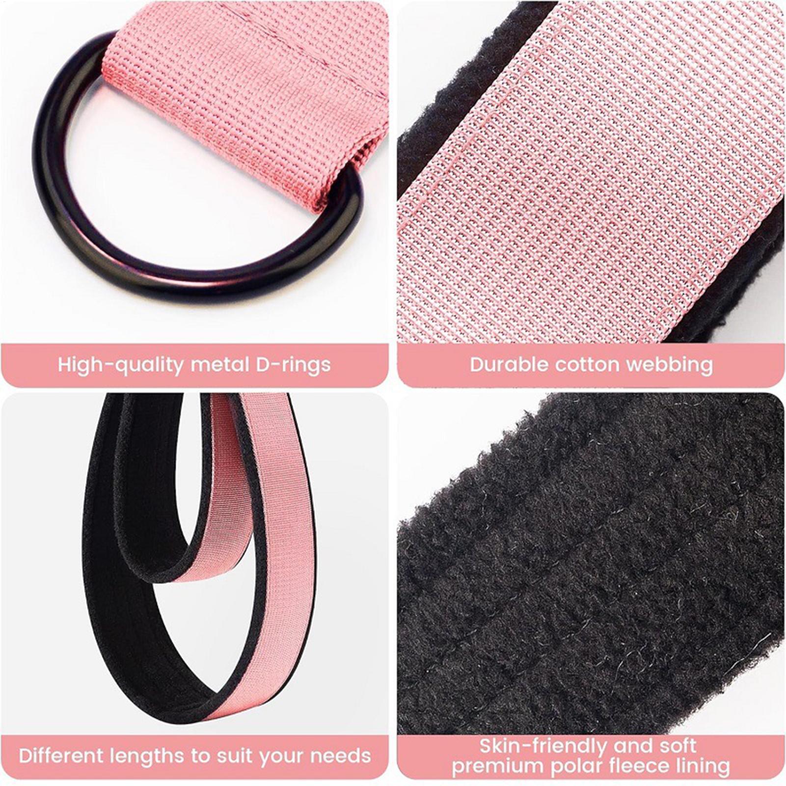 Pilates Yoga Classes - Pilates Strap 2 Pieces D-Ring Exercise