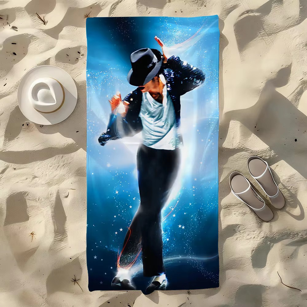 Pilates Yoga Towel - M-Michael J-Jackson Quick Dry Beach Towel,