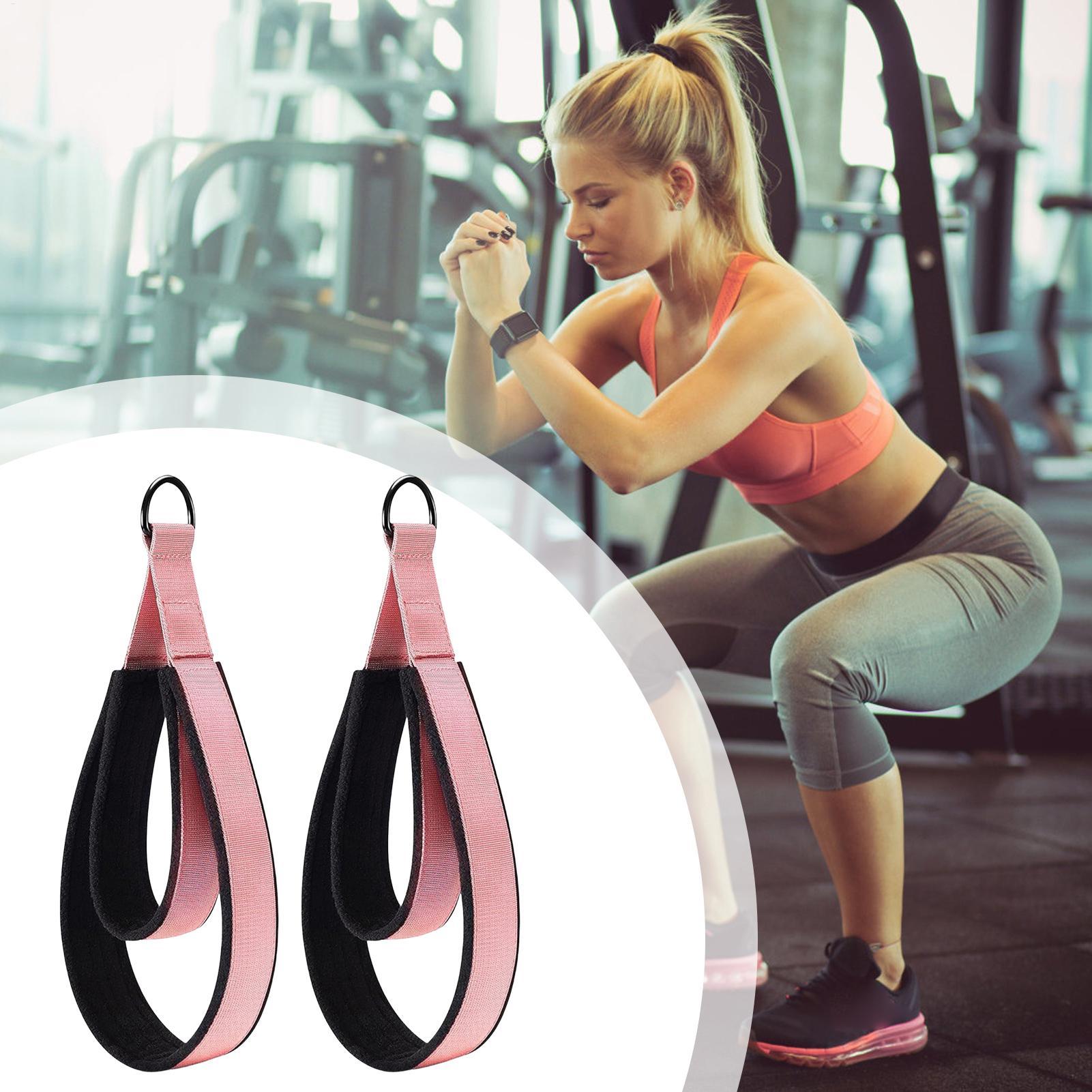 Pilates Yoga Classes - Pilates Reformer Straps 2 Pieces D-Ring