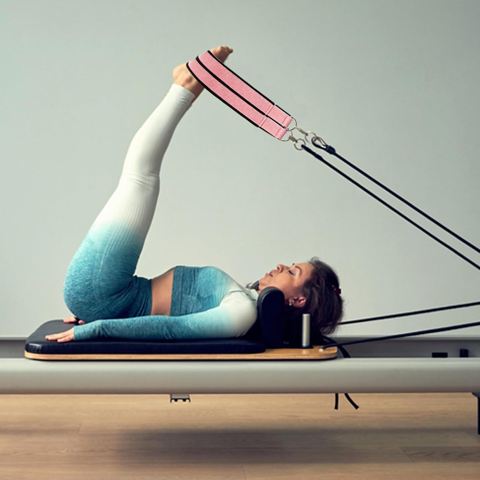 Pilates Yoga Classes - Pilates Reformer Straps D-Ring 2 Pieces