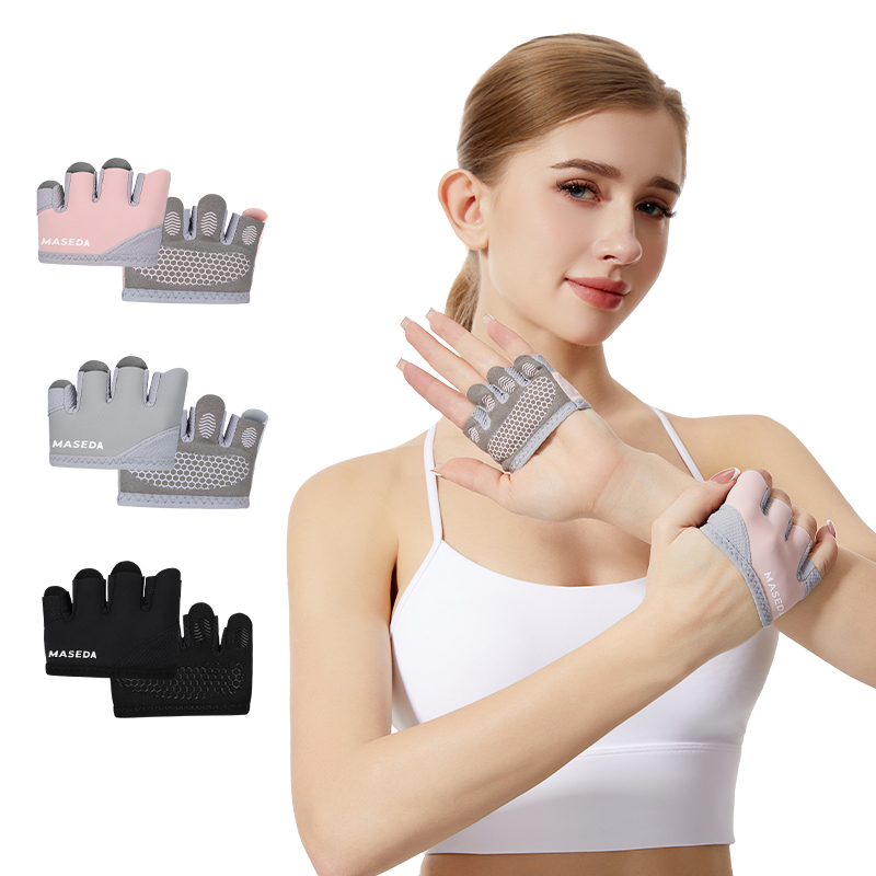 Pair of Fitness Fingerless Glo - огляд і ціна Pilates Yoga &A