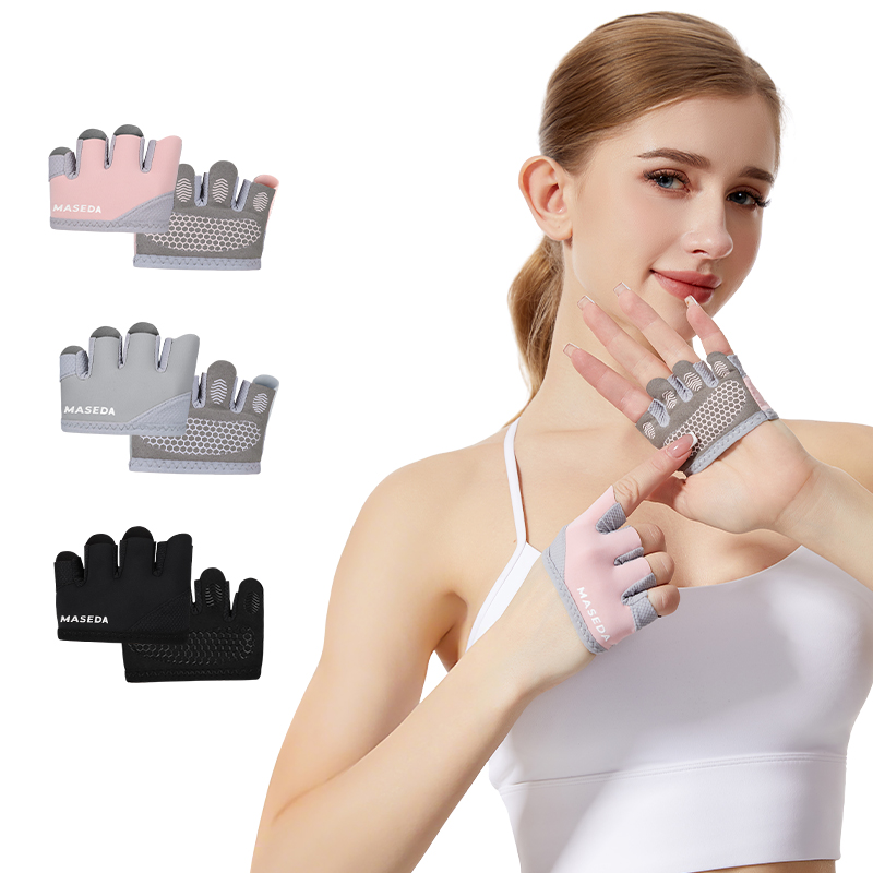 Pair of Fitness Fingerless Glo - огляд і ціна Pilates Yoga &A