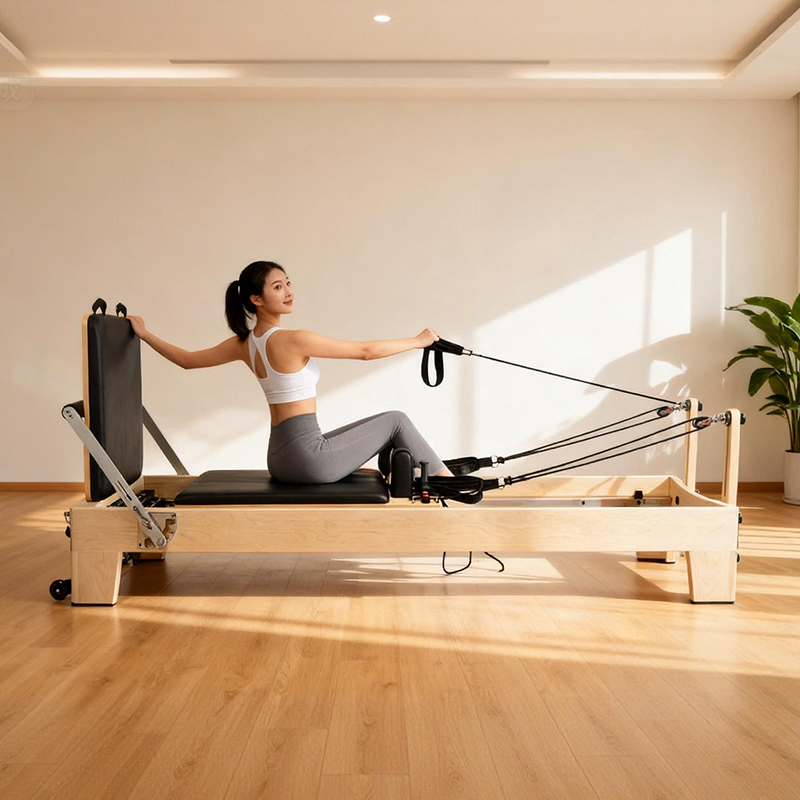 White Maple Portable Adjustabl - огляд і ціна Pilates Yoga Reformer