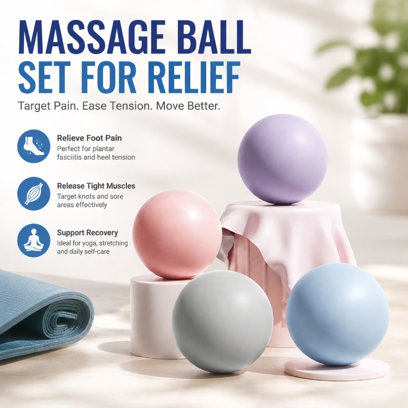 Silicone Fitness Fascia Ball S - огляд і ціна Pilates Yoga Roller