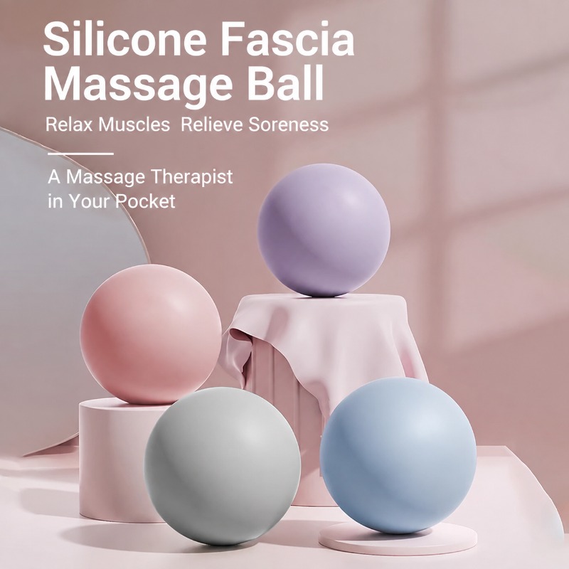 Silicone Fitness Fascia Ball S - огляд і ціна Pilates Yoga Roller