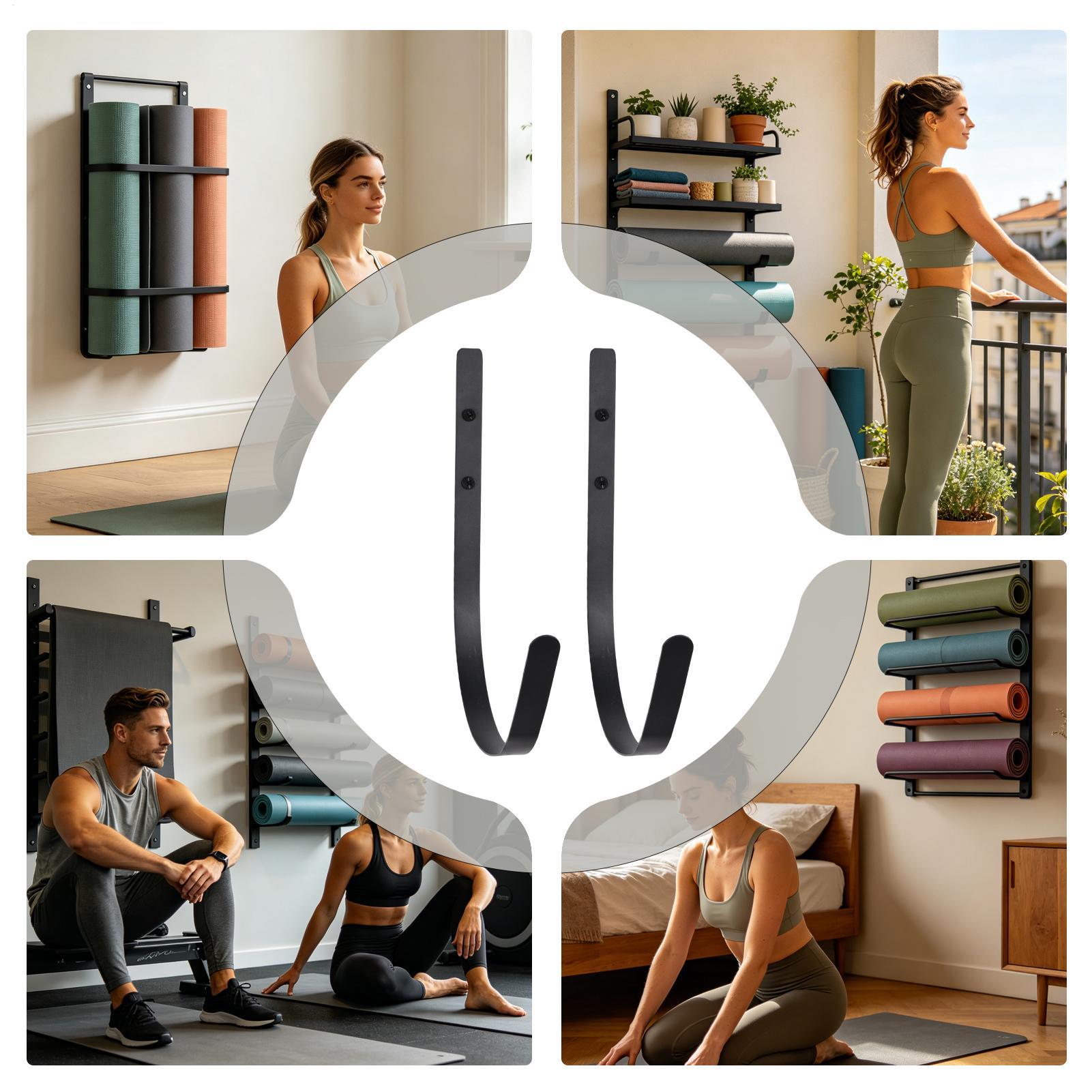 Yoga Mat Holder Wall Mount Wor - огляд і ціна Pilates Yoga Garage
