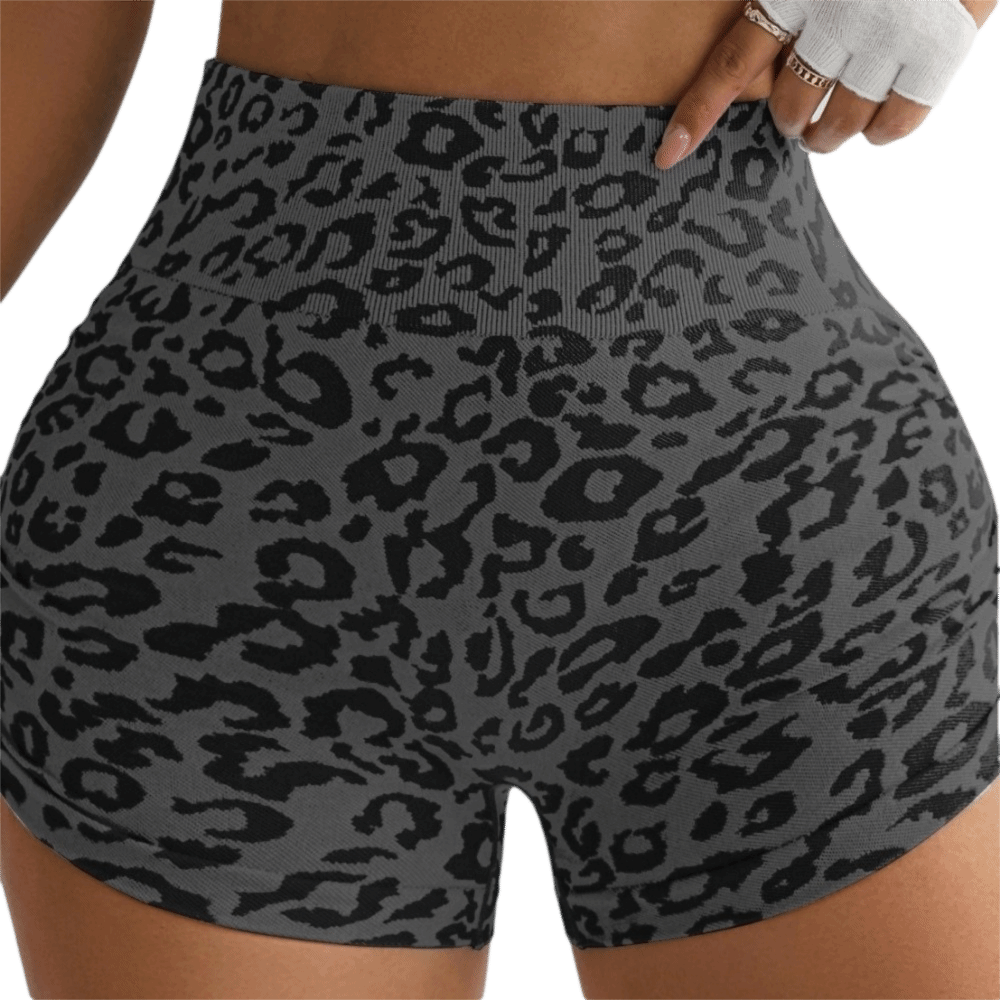 Casual Leopard High Waist Shor - огляд і ціна Pilates Yoga Oxford