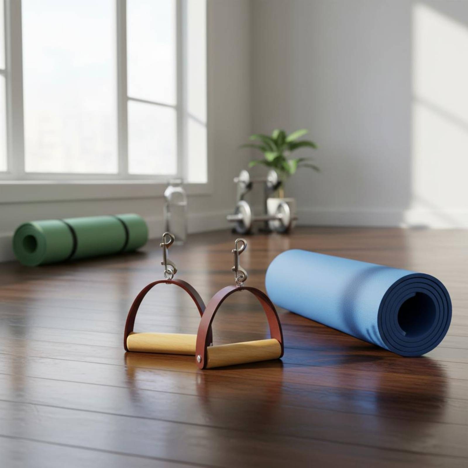 2Pcs/Set Pilates Leather Handl - огляд і ціна Pilates & Yoga Tina Fehrenbach