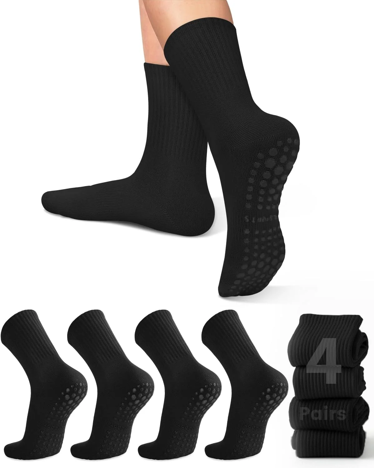4 pairs of women's yoga socks, - огляд і ціна Pilates & Yoga Tina Fehrenbach