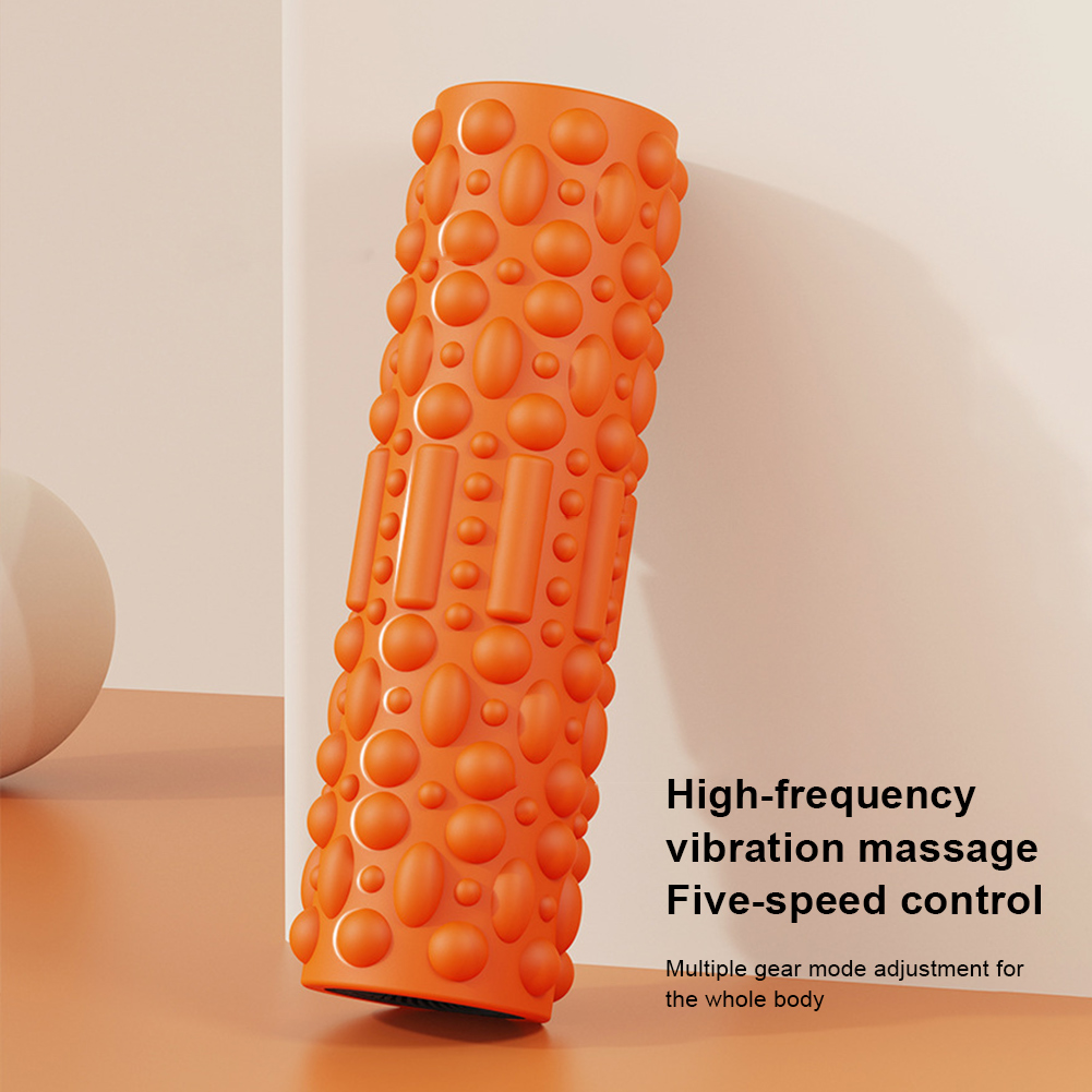 Electric Vibrating Foam Roller - огляд і ціна Pilates Yoga Roller