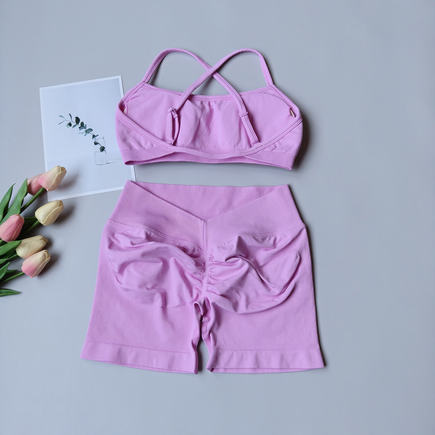 Women's Seamless Yoga Set Quic - огляд і ціна Pilates V Yoga