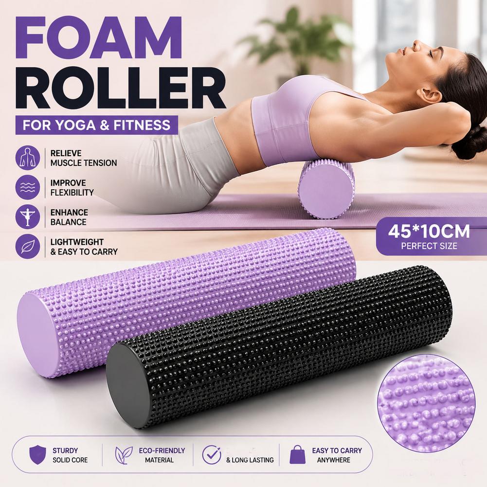 Yoga Foam Roller EVA High Dens - огляд і ціна Pilates Yoga Reformer