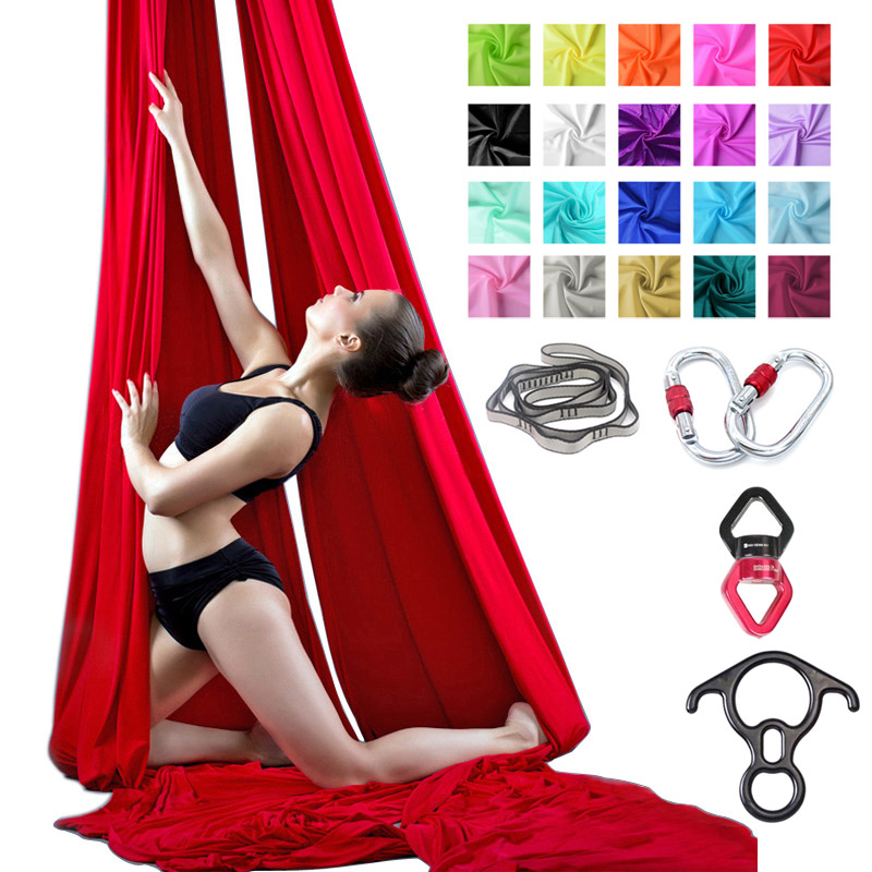 9 Yards 8.2m Aerial Yoga Silks - огляд і ціна Aerial Silk Hammock