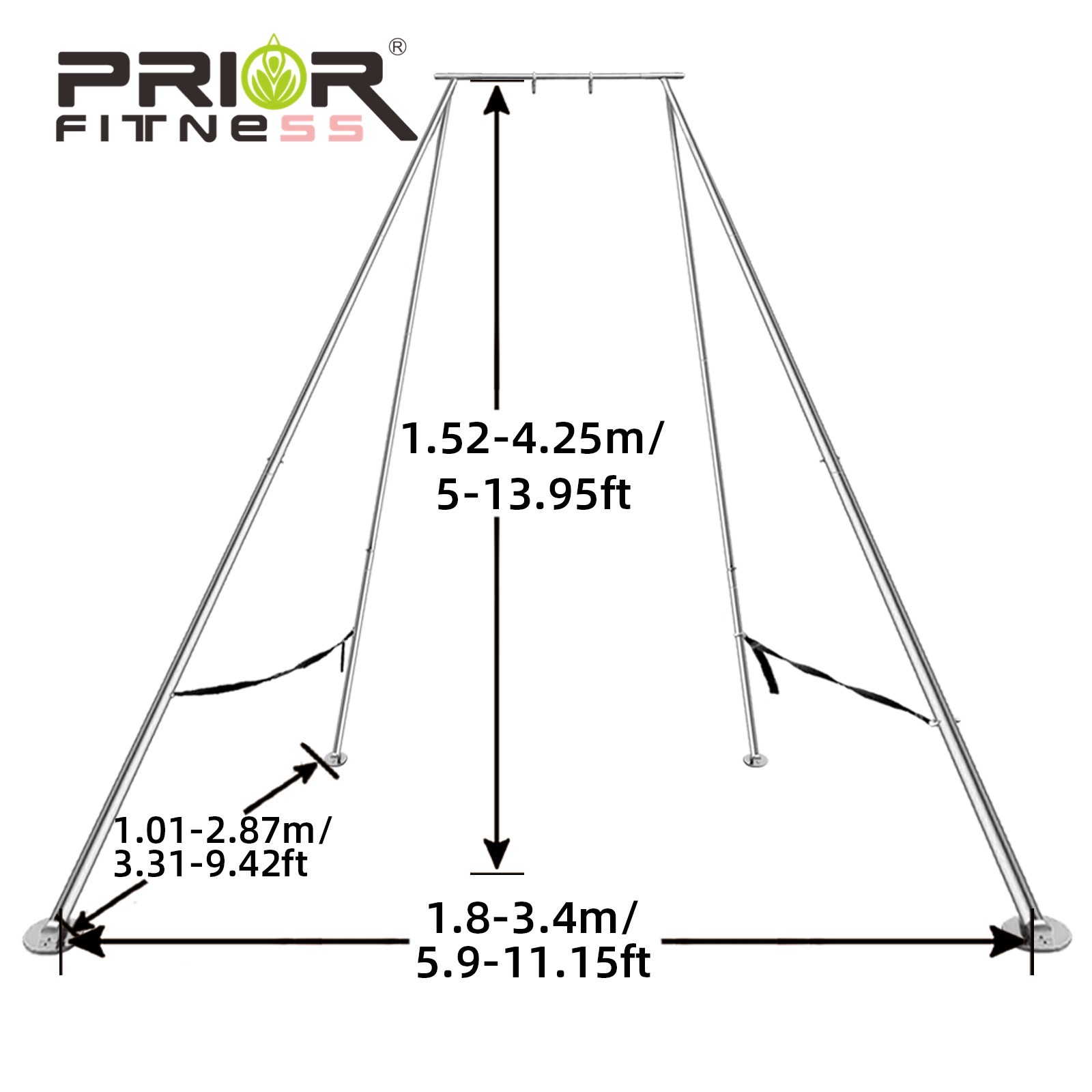 Upgrade 4.25 Meters Aerial Rig - огляд і ціна Aerial Silk Hammock