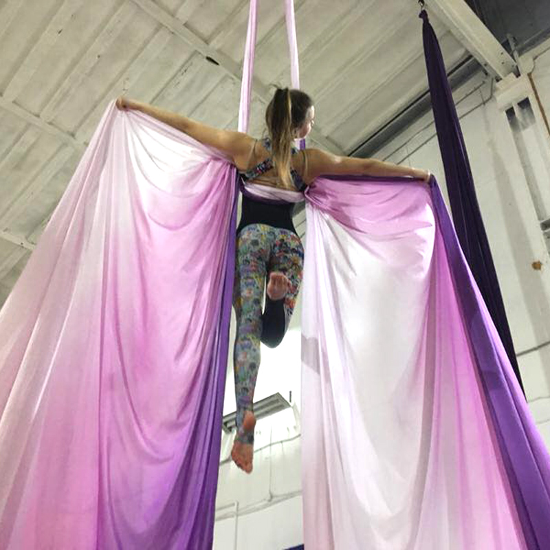 Ombre Anti-Gravity Yoga Hammoc - огляд і ціна Aerial Silk Hammock