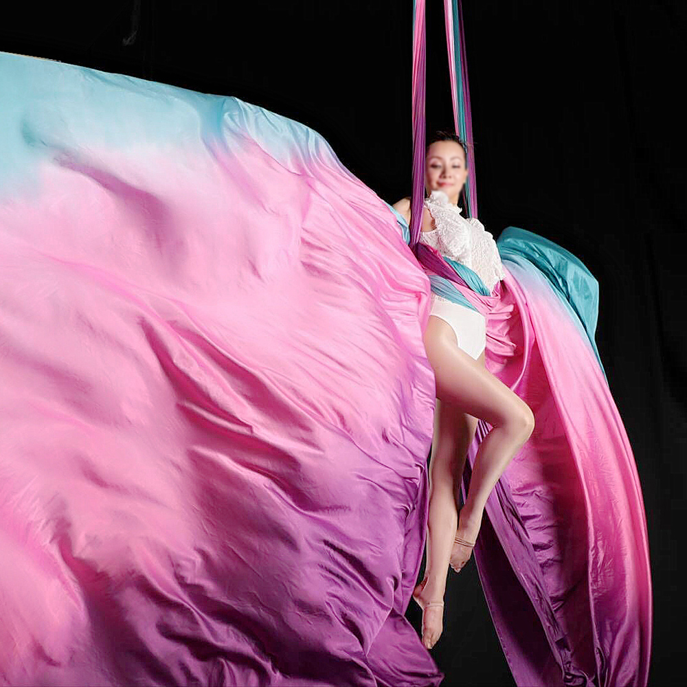 Ombre Anti-Gravity Yoga Hammoc - огляд і ціна Aerial Silk Hammock