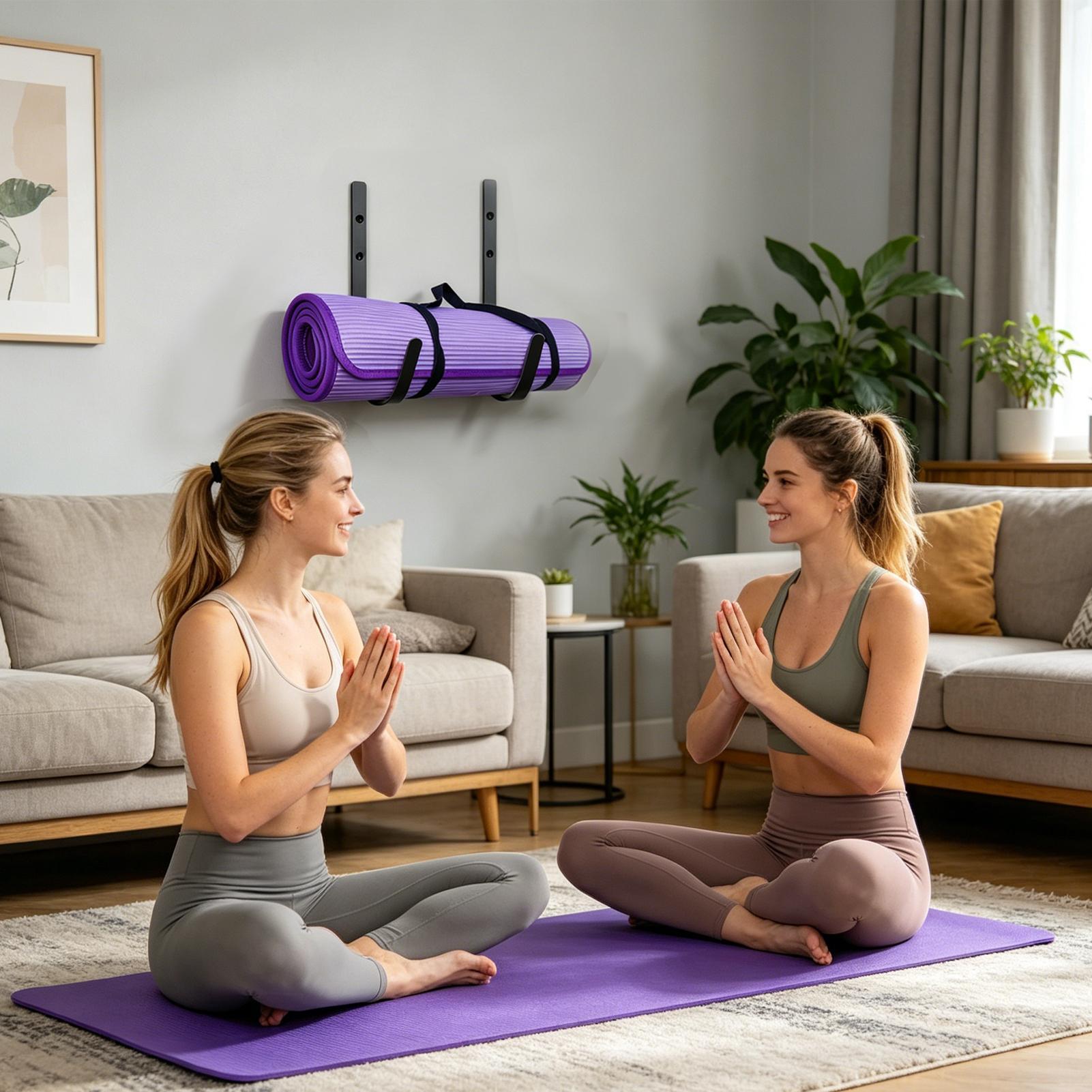 Yoga Mat Wall Mount Foam Rolle - огляд і ціна Pilates Yoga Garage