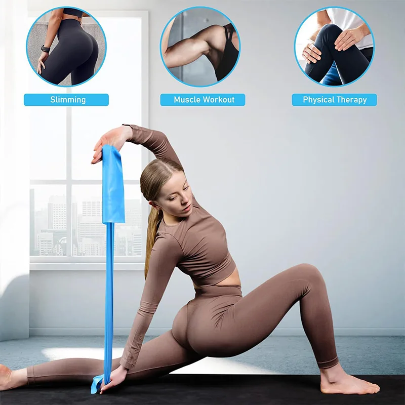 Elastic Yoga Fitness Bands Yog - огляд і ціна Home Pilates Yoga
