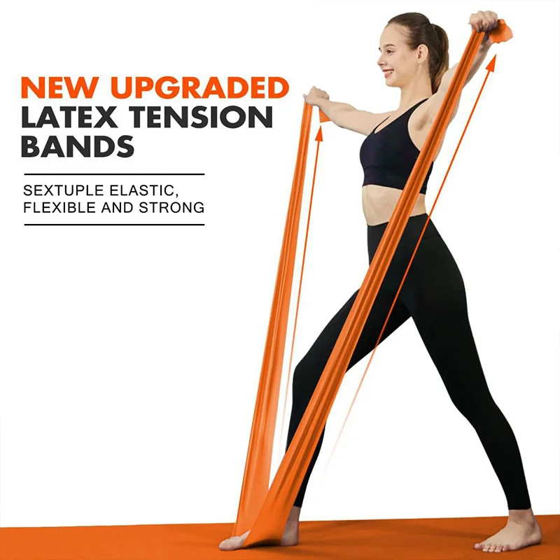 Elastic Yoga Fitness Bands Yog - огляд і ціна Home Pilates Yoga